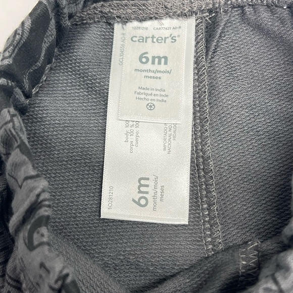 Carter’s - Baby Boy's 4-Piece Long Sleeve Bodysuits & Jogger Pants Set - Picture 12 of 13